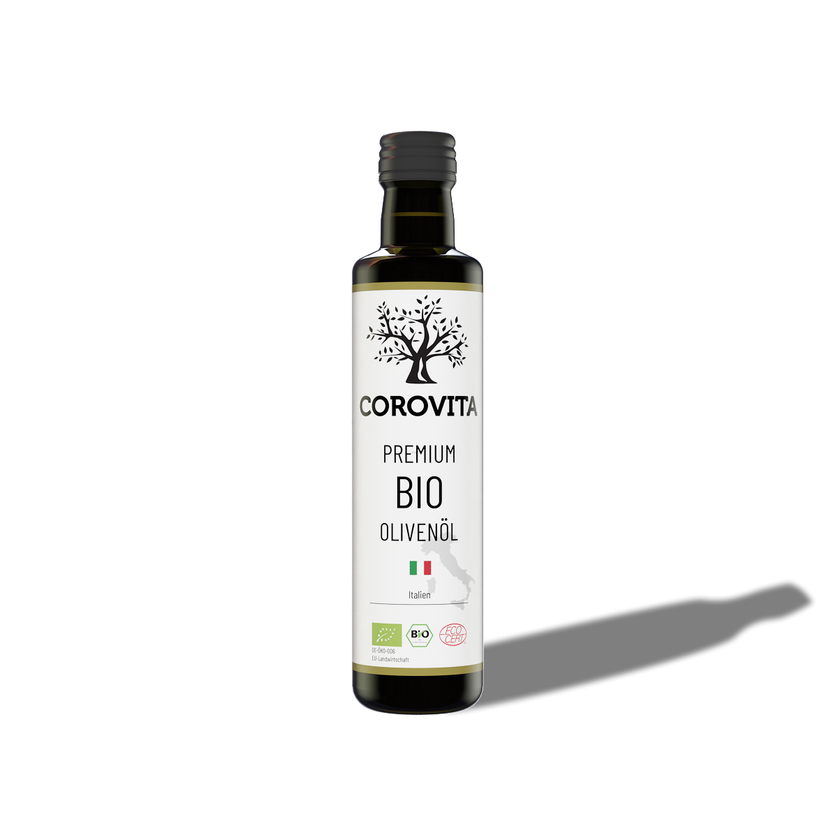 Bio-Olivenöl aus Italien, Apulien – natives Olivenöl extra von Corovita