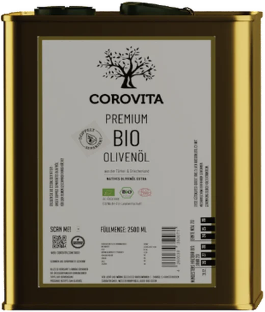 Corovita Premium Bio Olivenöl Kanister