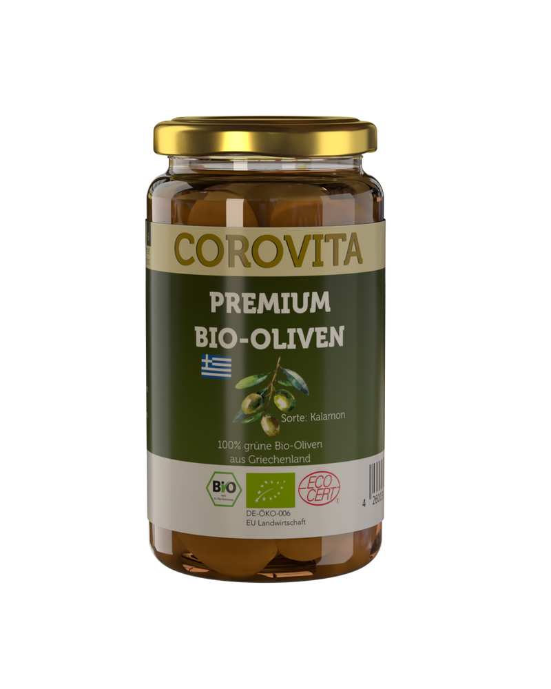 Bio-Oliven aus Griechenland | Kalamata | Sorte Kalamon